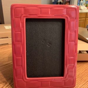 Longaberger Picture Frame. Paprika